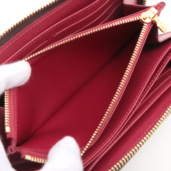 Louis Vuitton Fuchsia Monogram Canvas Zippy Wallet [Clearance Sale]