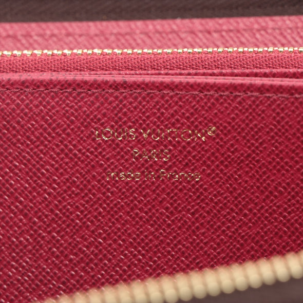 Louis Vuitton Fuchsia Monogram Canvas Zippy Wallet [Clearance Sale]