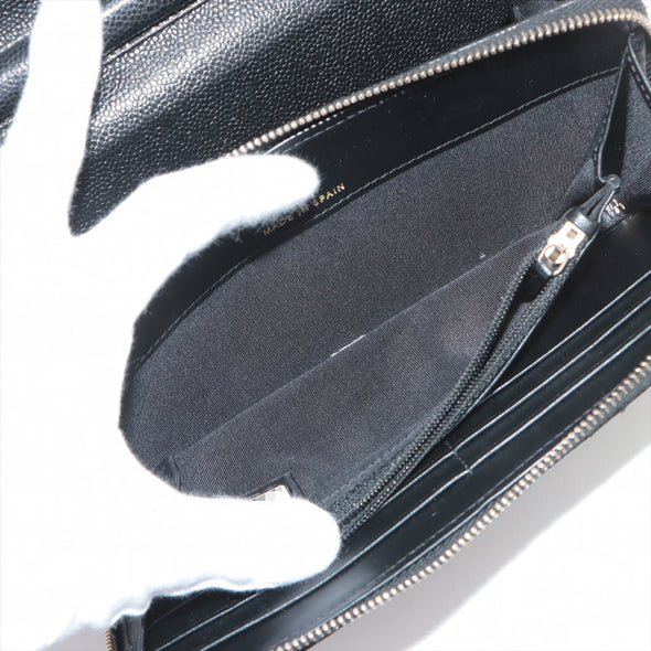 Chanel Black Caviar Leather Boy Chanel Wallet On Chain [Clearance Sale]