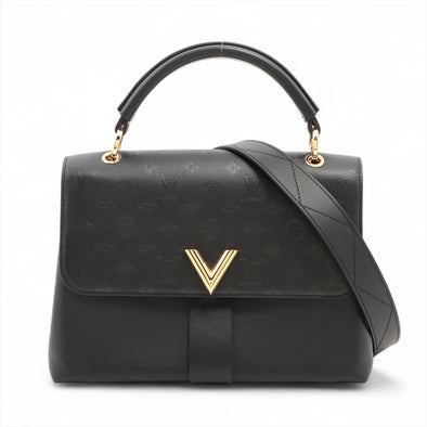 Louis Vuitton Black Monogram Shadow Verry One Top Handle Bag [Clearance Sale]