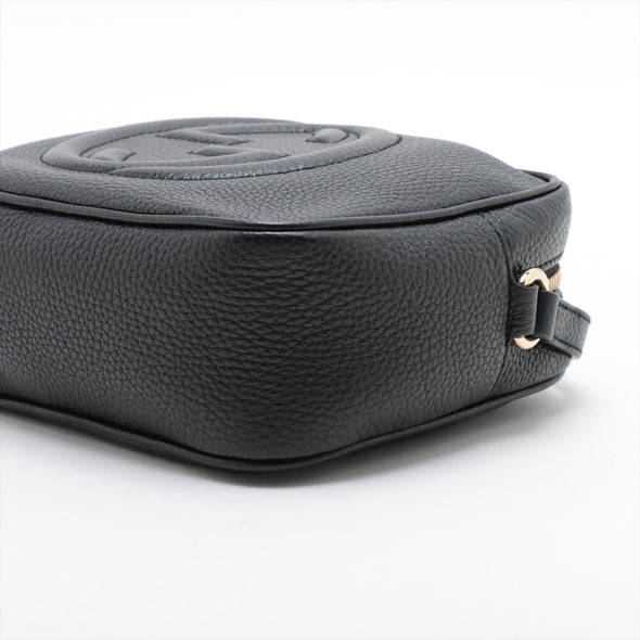 Gucci Black Soho Leather Small Shoulder Bag [Clearance Sale]