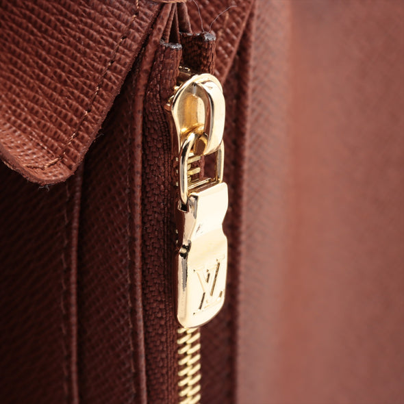 Louis Vuitton Brown Monogram Sarah Wallet [Clearance Sale]