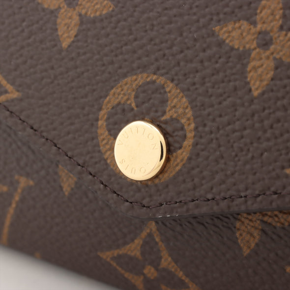 Louis Vuitton Brown Monogram Sarah Wallet [Clearance Sale]