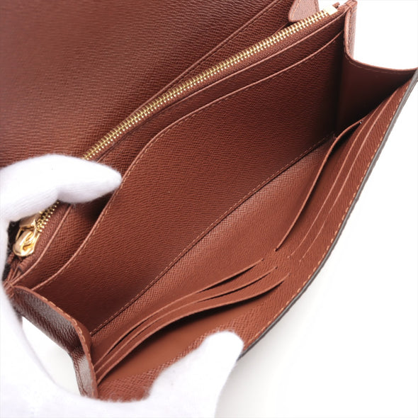 Louis Vuitton Brown Monogram Sarah Wallet [Clearance Sale]