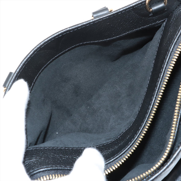 Louis Vuitton Noir Monogram Empreinte Leather OnTheGo East West [Clearance Sale]