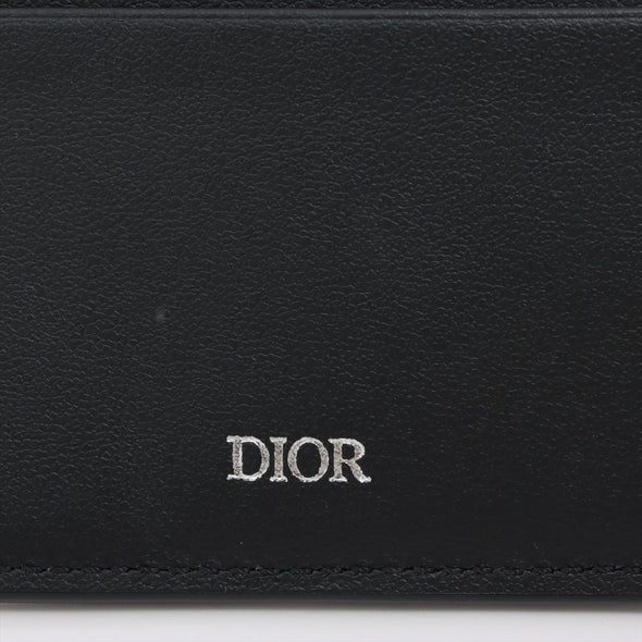 Christian Dior Black Gravity Leather Bifold Wallet [Clearance Sale]