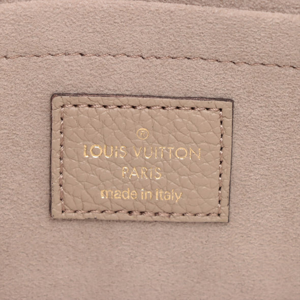Louis Vuitton Tourterelle Monogram Empreinte Leather Felicie Pochette [Clearance Sale]