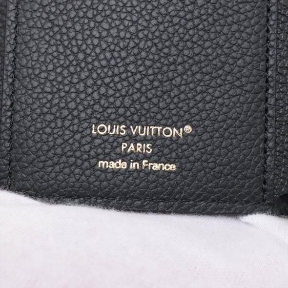 Louis Vuitton Black Beige Bicolor Monogram Empreinte Leather Victorine Wallet [Clearance Sale]
