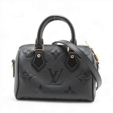 Louis Vuitton Monogram Empreinte Leather Speedy Bandouliere 20 [Clearance Sale]