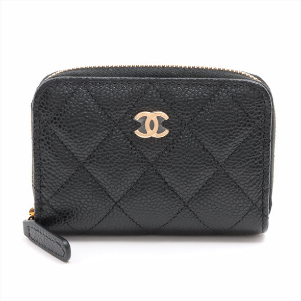 Chanel Black Caviar Leather Classic Coin Purse [Clearance Sale]