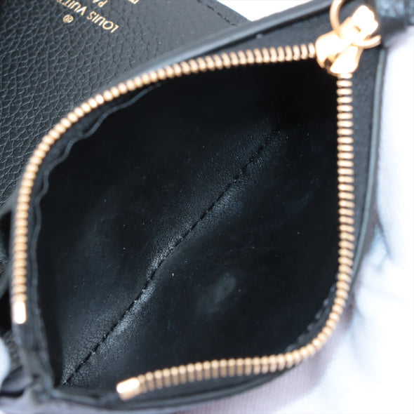 Louis Vuitton Black Beige Bicolor Monogram Empreinte Leather Victorine Wallet [Clearance Sale]