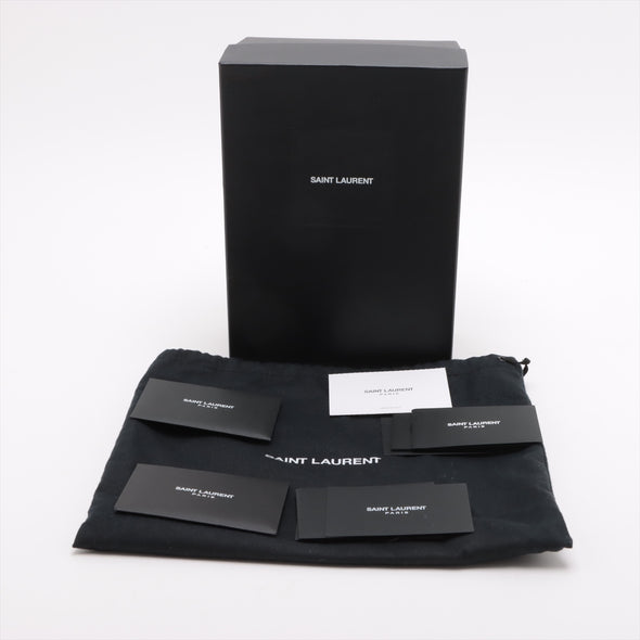 Saint Laurent Black Leather Mini Loulou Bag [Clearance Sale]
