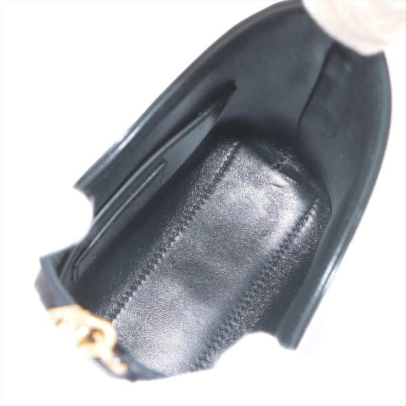 Saint Laurent Black Patent Leather Rendez-vous Mini Hobo Bag [Clearance Sale]