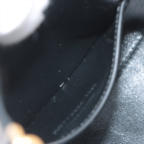 Saint Laurent Black Patent Leather Rendez-vous Mini Hobo Bag [Clearance Sale]