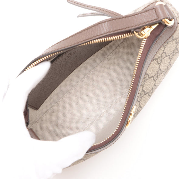 Gucci Brown GG Supreme Ophidia Small Shoulder Bag [Clearance Sale]
