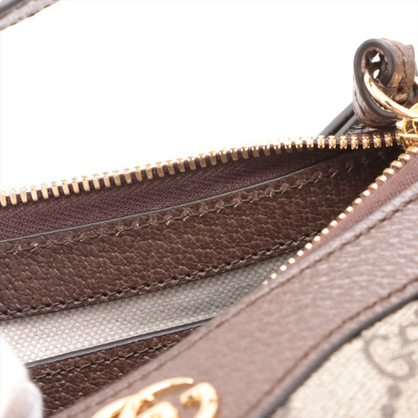 Gucci Brown GG Supreme Ophidia Small Shoulder Bag [Clearance Sale]