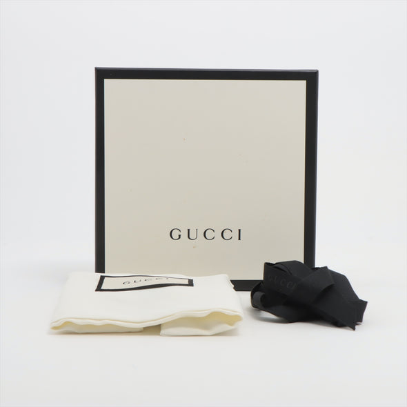 Gucci Black Leather GG Marmont Thin Belt [Clearance Sale]