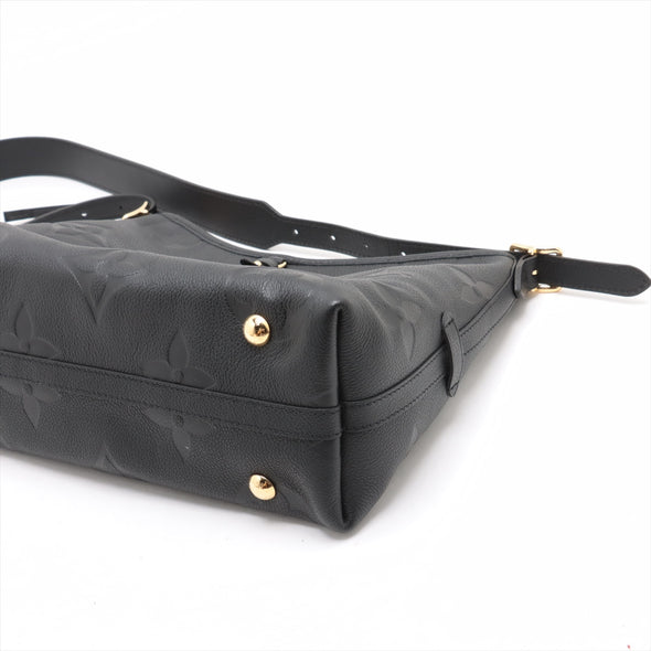 Louis Vuitton Noir Monogram Empreinte Leather Carryall PM [Clearance Sale]