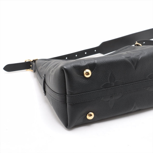 Louis Vuitton Noir Monogram Empreinte Leather Carryall PM [Clearance Sale]