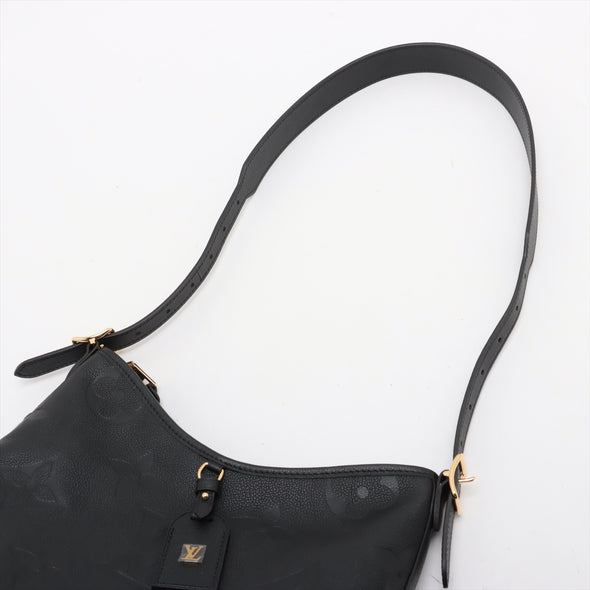 Louis Vuitton Noir Monogram Empreinte Leather Carryall PM [Clearance Sale]