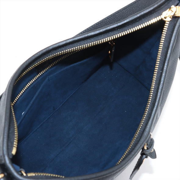 Louis Vuitton Noir Monogram Empreinte Leather Carryall PM [Clearance Sale]