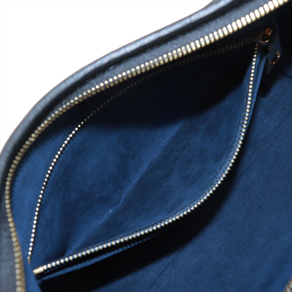Louis Vuitton Noir Monogram Empreinte Leather Carryall PM [Clearance Sale]