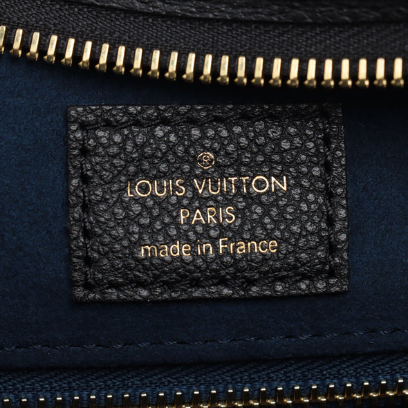 Louis Vuitton Noir Monogram Empreinte Leather Carryall PM [Clearance Sale]