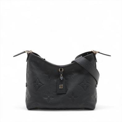 Louis Vuitton Noir Monogram Empreinte Leather Carryall PM [Clearance Sale]
