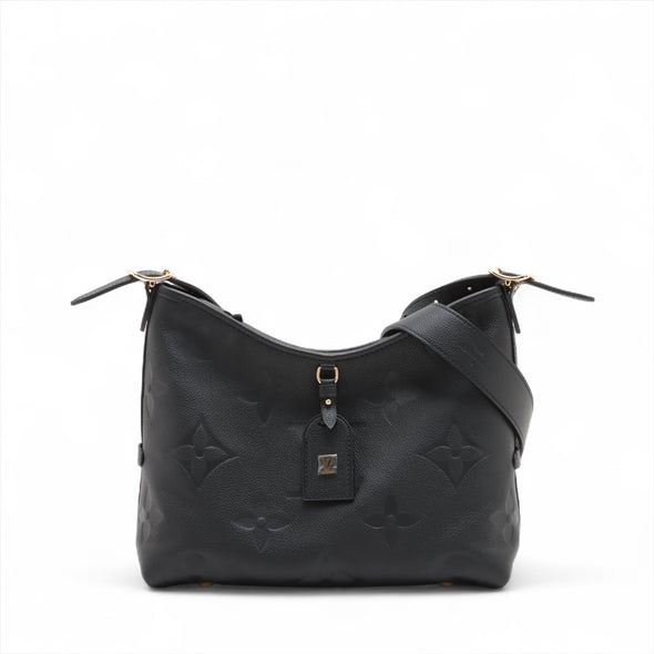 Louis Vuitton Noir Monogram Empreinte Leather Carryall PM [Clearance Sale]