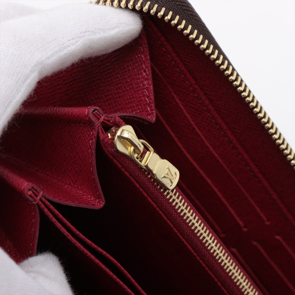 Louis Vuitton Fuchsia Monogram Canvas Zippy Wallet [Clearance Sale]