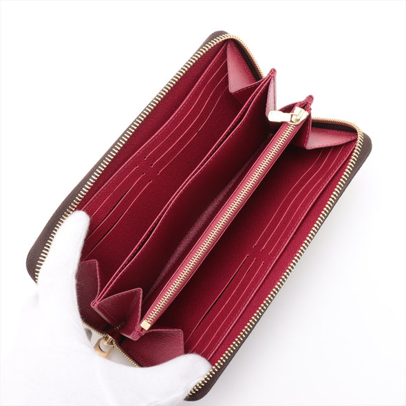 Louis Vuitton Fuchsia Monogram Canvas Zippy Wallet [Clearance Sale]