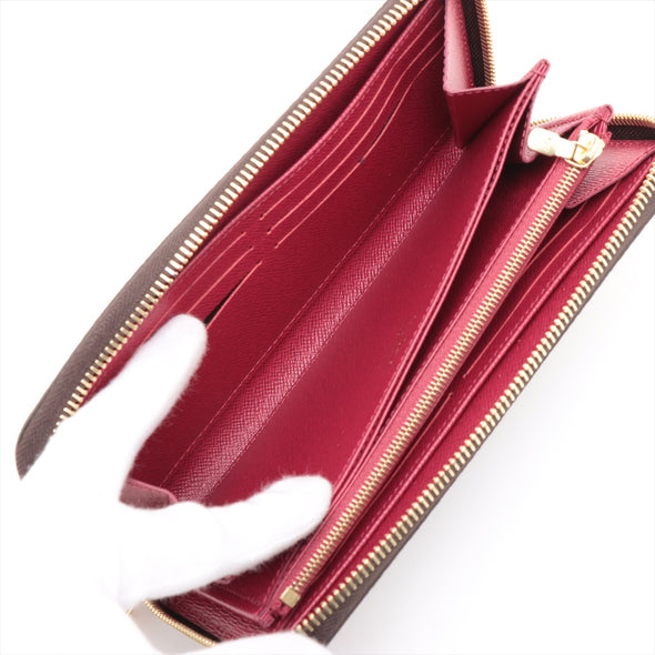 Louis Vuitton Fuchsia Monogram Canvas Zippy Wallet [Clearance Sale]