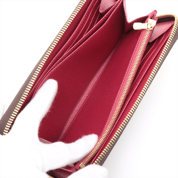 Louis Vuitton Fuchsia Monogram Canvas Zippy Wallet [Clearance Sale]