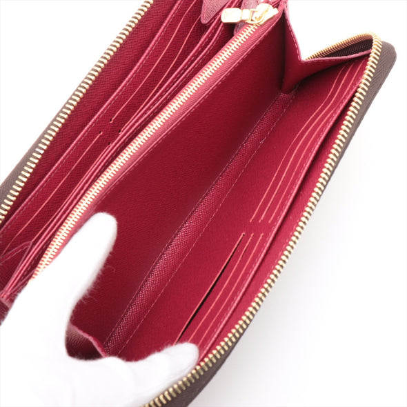 Louis Vuitton Fuchsia Monogram Canvas Zippy Wallet [Clearance Sale]
