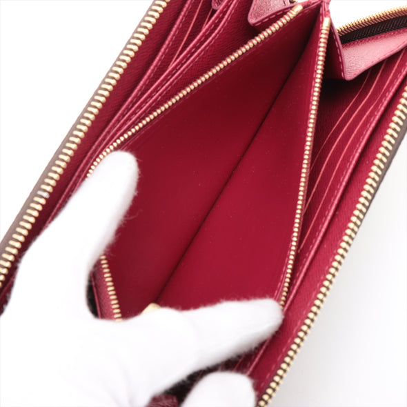 Louis Vuitton Fuchsia Monogram Canvas Zippy Wallet [Clearance Sale]