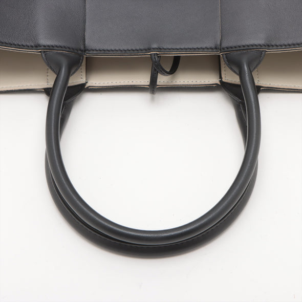 Bottega Veneta Black Intrecciato Leather Small Arco Tote [Clearance Sale]