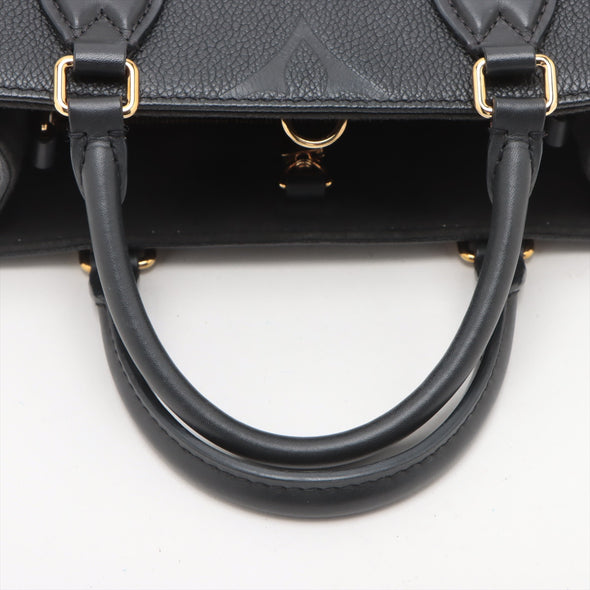 Louis Vuitton Noir Monogram Empreinte Leather OnTheGo PM [Clearance Sale]
