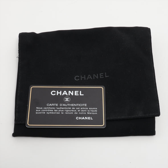 Chanel Black Nappa Leather Small Flap Wallet [Clearance Sale]