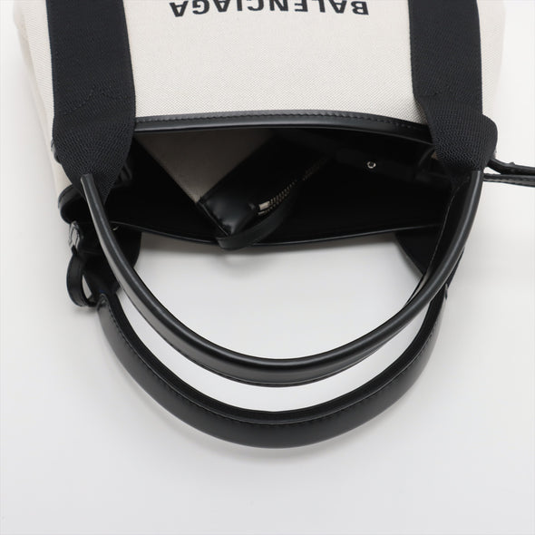Balenciaga Black Beige Navy Cabas XS [Clearance Sale]