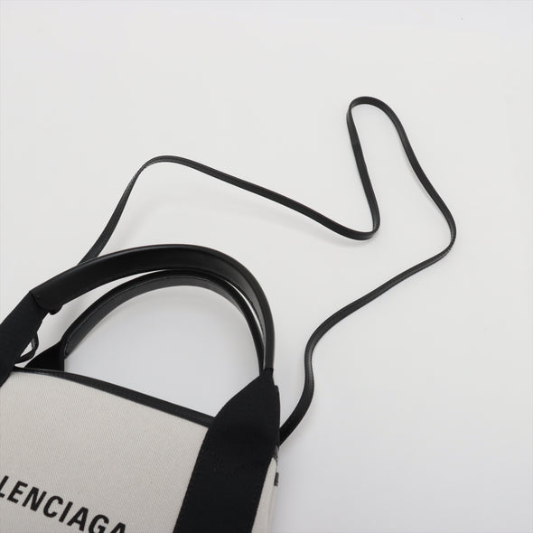 Balenciaga Black Beige Navy Cabas XS [Clearance Sale]