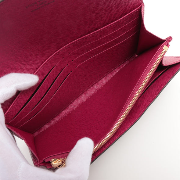 Louis Vuitton Fuchsia Monogram Sarah Wallet [Clearance Sale]