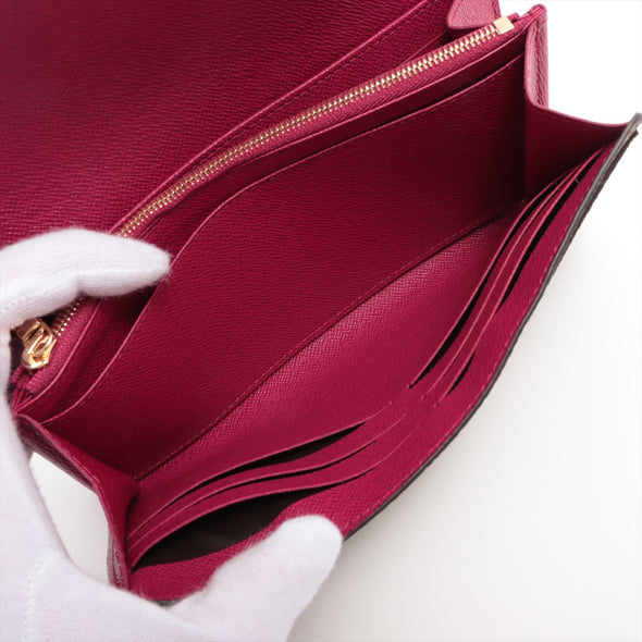 Louis Vuitton Fuchsia Monogram Sarah Wallet [Clearance Sale]