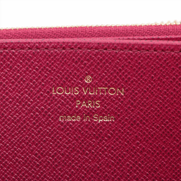 Louis Vuitton Fuchsia Monogram Canvas Zippy Wallet [Clearance Sale]