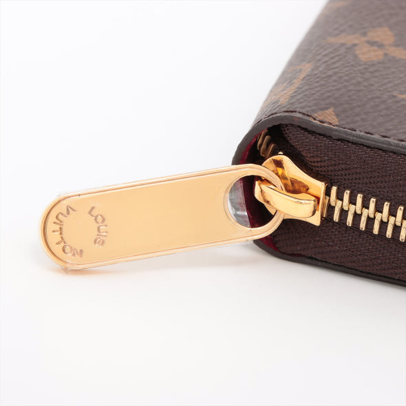 Louis Vuitton Fuchsia Monogram Canvas Zippy Wallet [Clearance Sale]