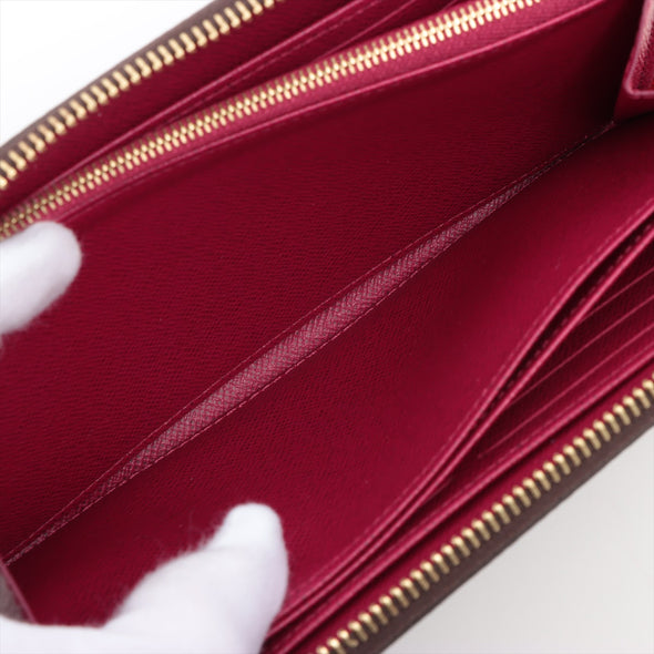 Louis Vuitton Fuchsia Monogram Canvas Zippy Wallet [Clearance Sale]