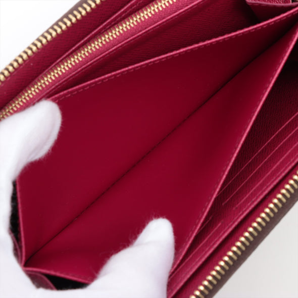 Louis Vuitton Fuchsia Monogram Canvas Zippy Wallet [Clearance Sale]