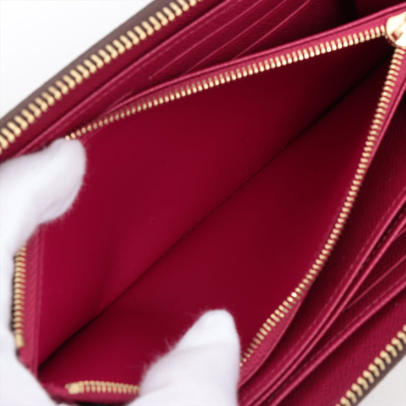Louis Vuitton Fuchsia Monogram Canvas Zippy Wallet [Clearance Sale]