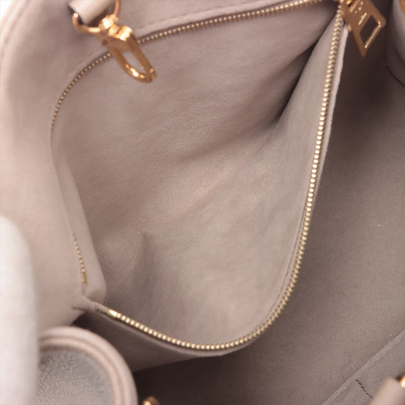 Louis Vuitton Tourterelle BiColour Monogram Empreinte Leather OnTheGo PM [Clearance Sale]