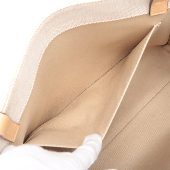 Chloe Beige Canvas Medium Woody Tote Bag [Clearance Sale]