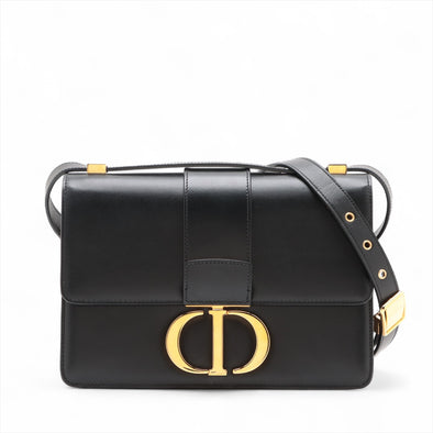 Christian Dior Black Leather Montaigne 30 [Clearance Sale]